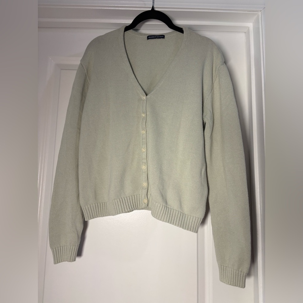 Brandy Melville Light‎ Green Cardigan